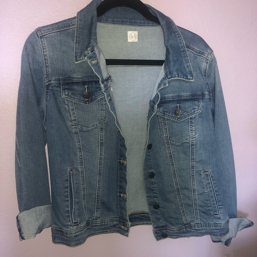 Jean jacket! Brand new with tag!!
